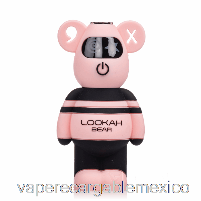 Vape Recargable Lookah Bear 510 Batería Rosa